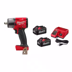 M18 FUEL Gen-2 18V Cordless Impact Wrench – Powerful, Brushless & Includes 6.0Ah Batteries