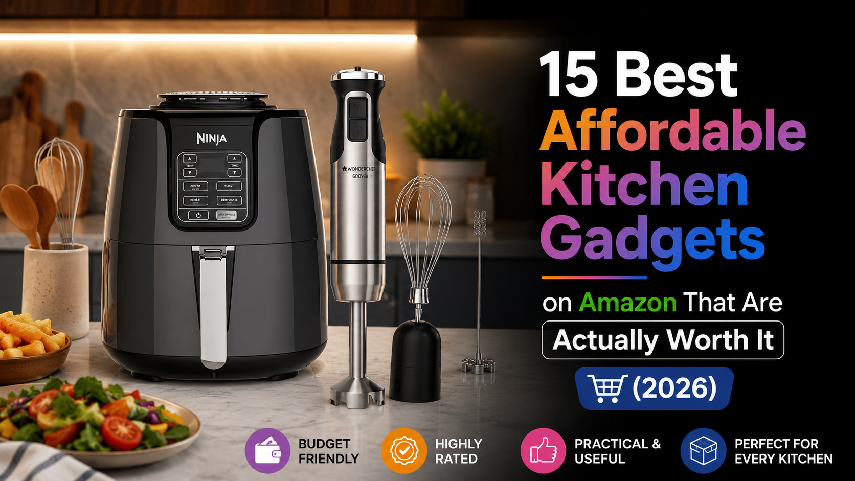 15 best affordable kitchen gadgets on Amazon 2026