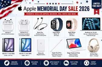 Apple Memorial Day Sale 2026 – Best Deals on Apple Products