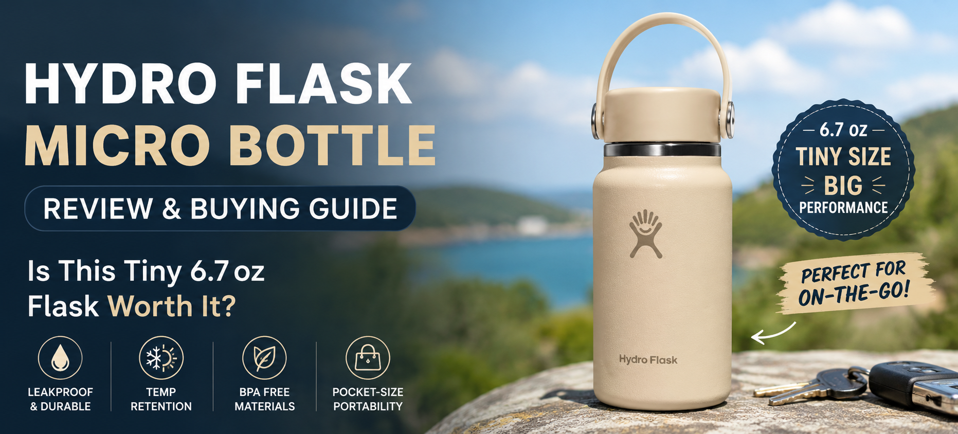 Hydro Flask Micro Bottle Review and Buying Guide — Is This Tiny 6.7 oz Flask Worth It