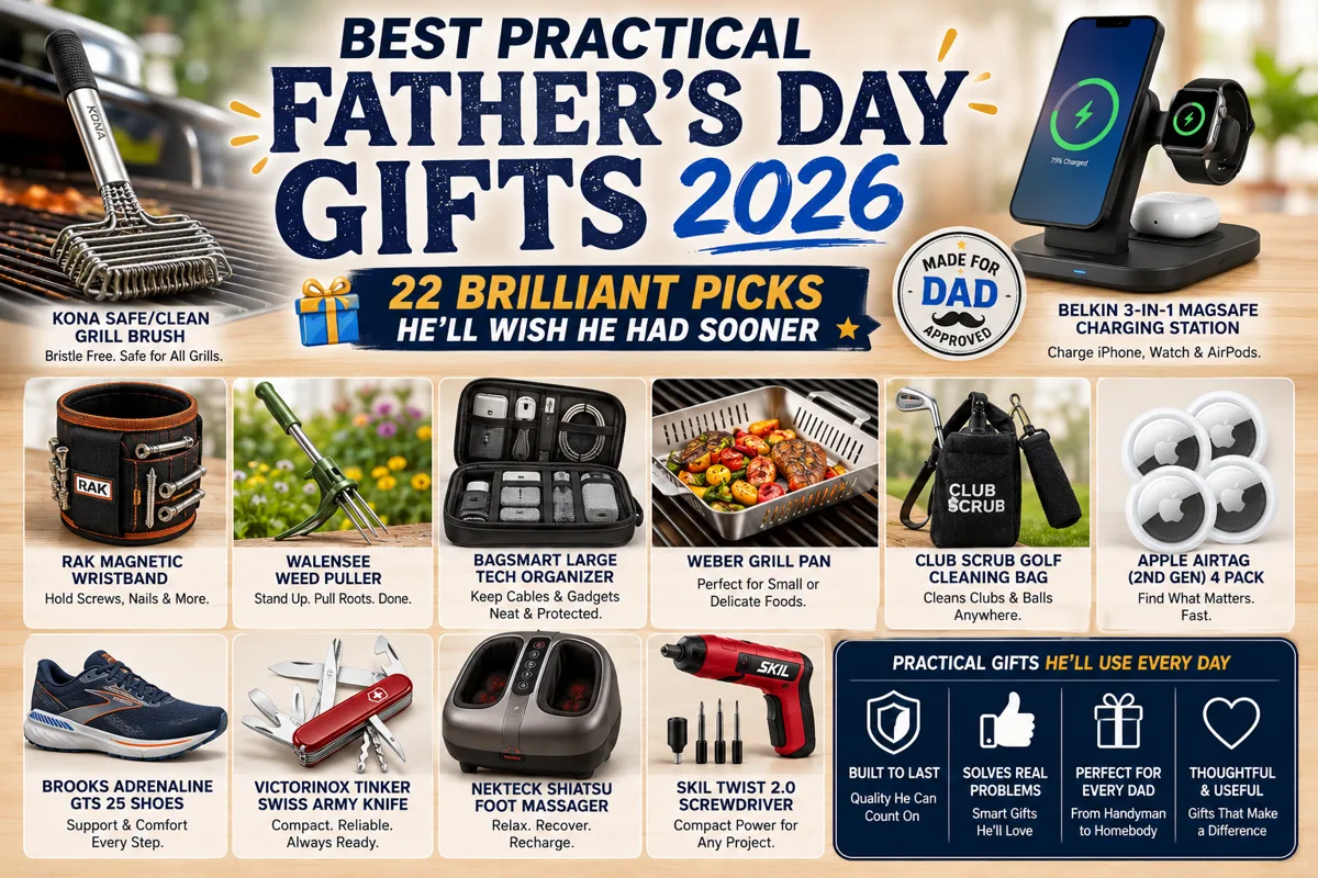 Best Practical Father's Day Gifts 2026 - Top 22 Picks