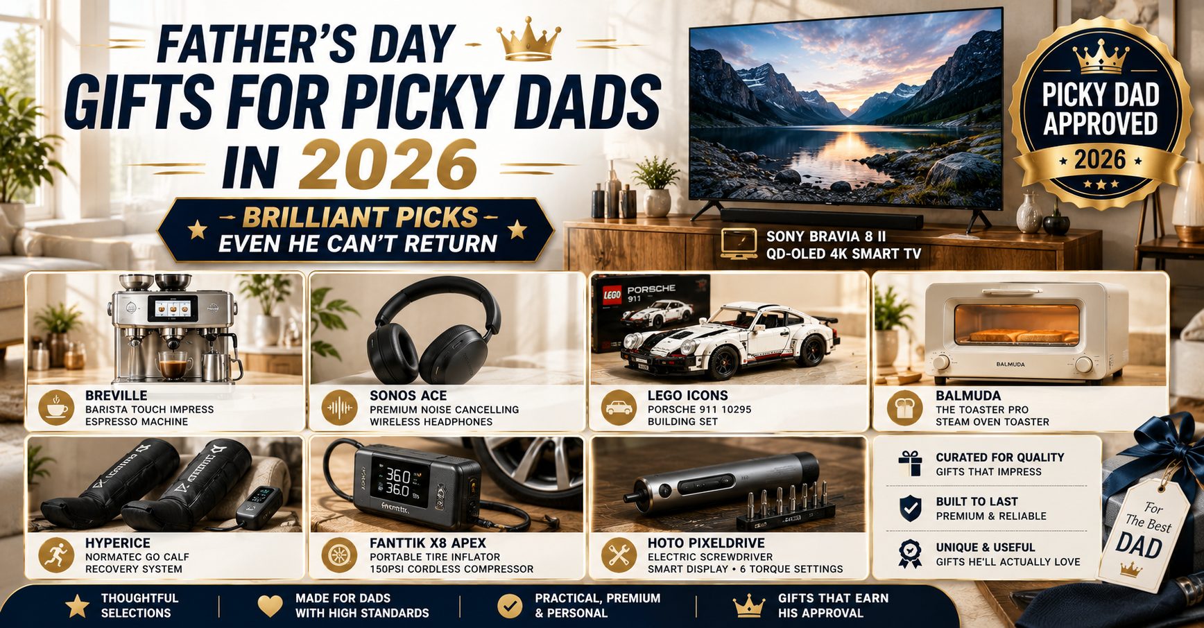 Father's Day Gifts for Picky Dads 2026 - Top Picks by Interest