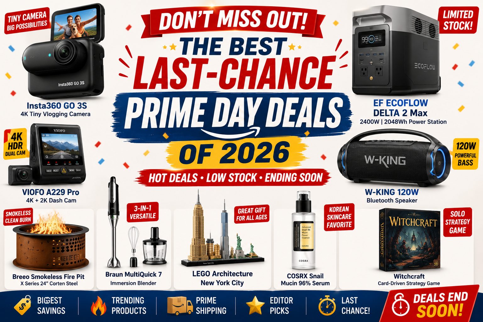 Last-Chance Prime Day Deals 2026 - Final Hours Picks