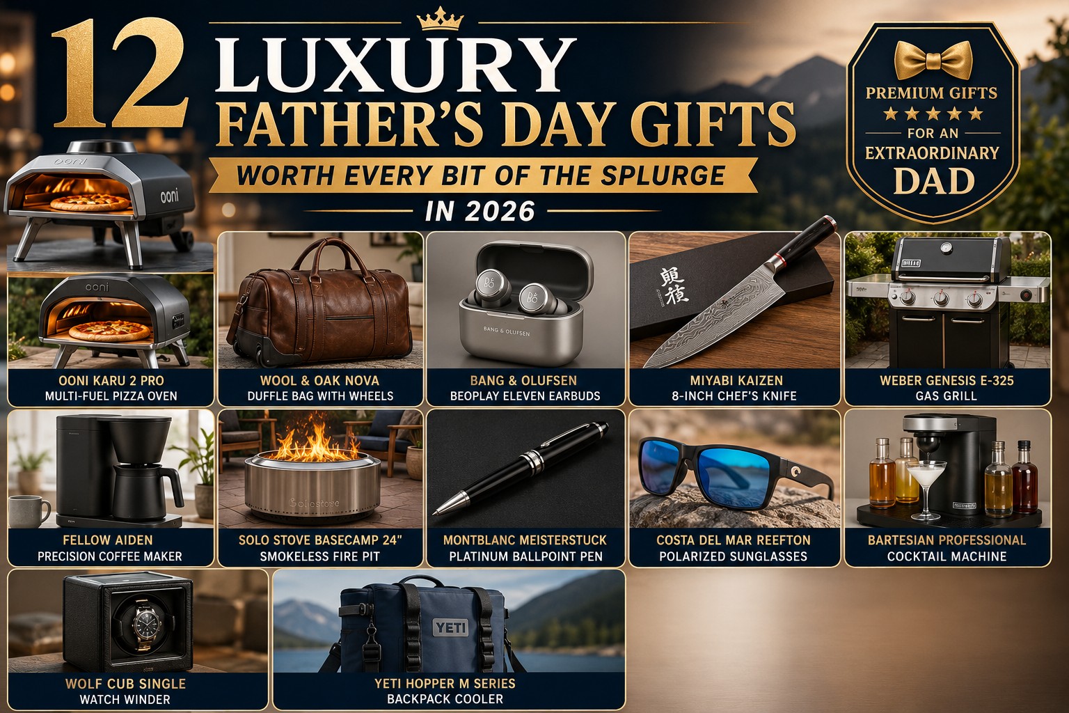 Luxury Father's Day Gifts 2026 - Top 12 Splurge-Worthy Picks