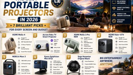 The Best Portable Projectors in 2026 &ndash; 7 Brilliant Picks for Every Screen and Budget