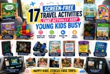 17 Screen-Free Travel Activities That Actually Keep Young Kids Busy
